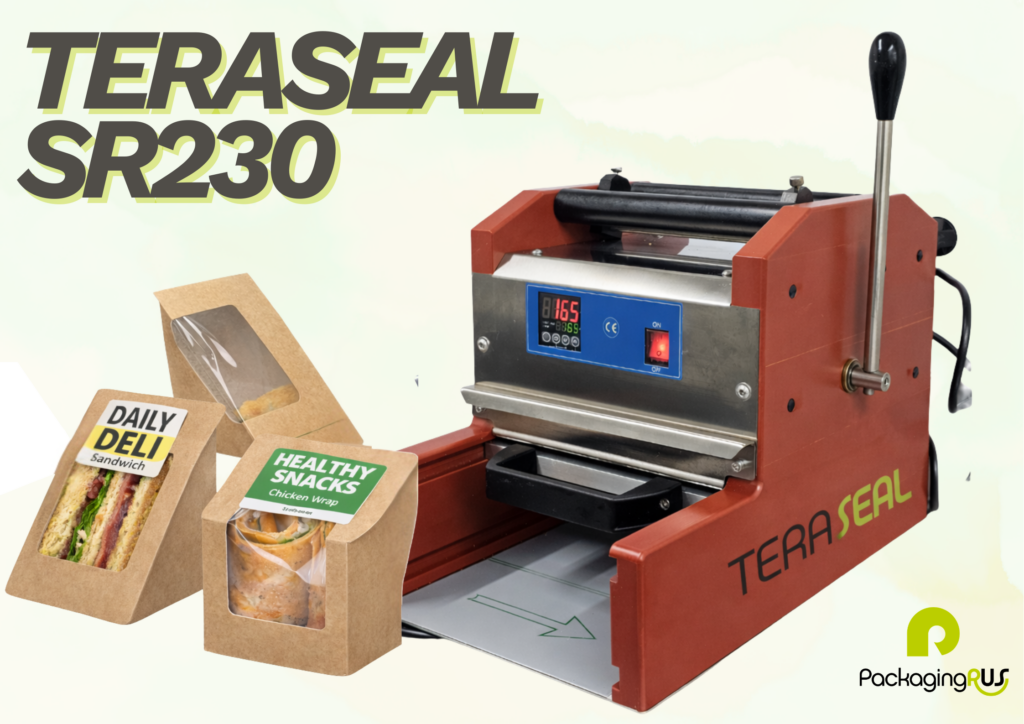 teraseal sr230 sandwich tray sealing machine