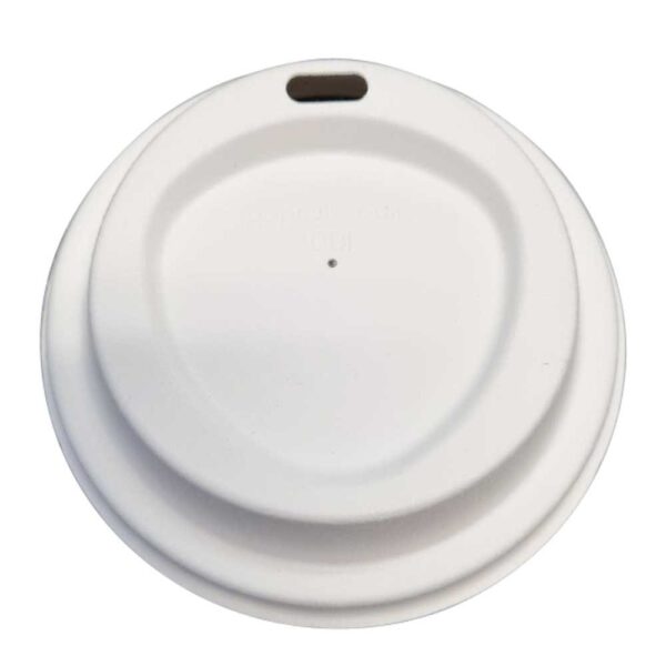 Coffee lid cup bagasse