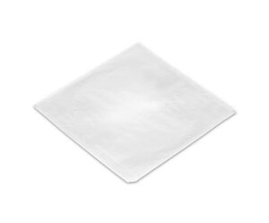 Flat paper bag white