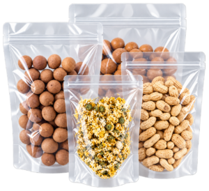 Stand Up Pouches with Zipper