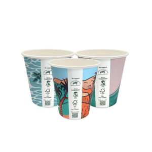 Printed Single Wall Cup (80 mm)