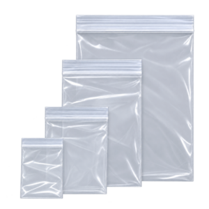 Clear Zip Lock bag - Large