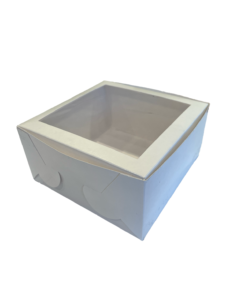 White Cake Box