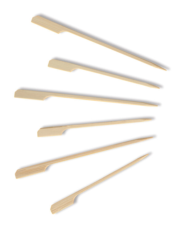 Boat oar bamboo skewer