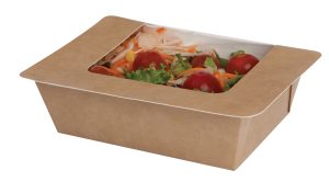 Salad Box with Window Heat Seal