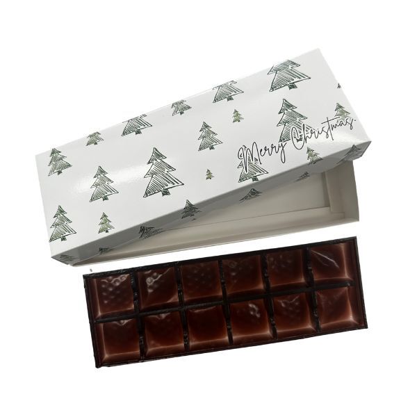 Christmas Chocolate Box + Tray of 12 - Image 4