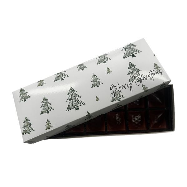 Christmas Chocolate Box + Tray of 12 - Image 3