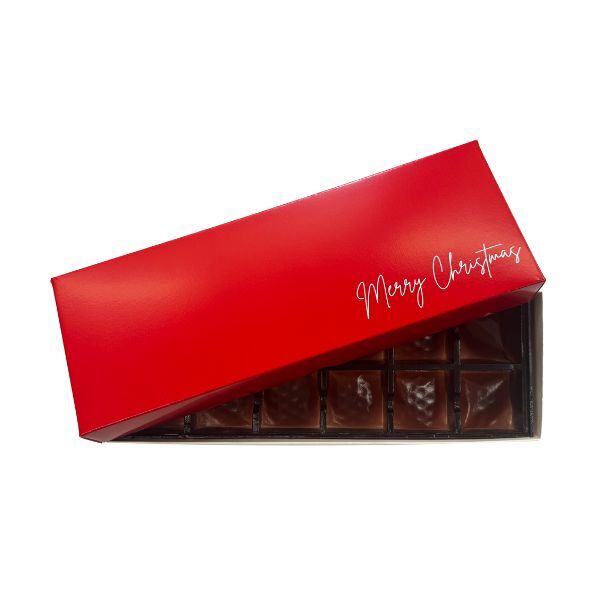 Christmas Chocolate Box + Tray of 12 - Image 6