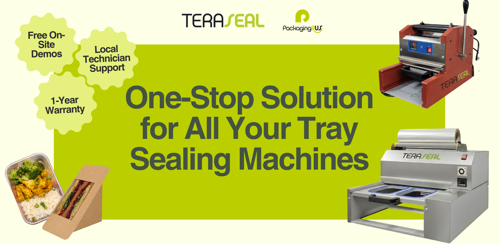 TeraSeal Tray Sealing Machine : One-Stop Solution for Tray Sealing